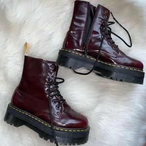 CHERRY VEGAN JADON II BOOT